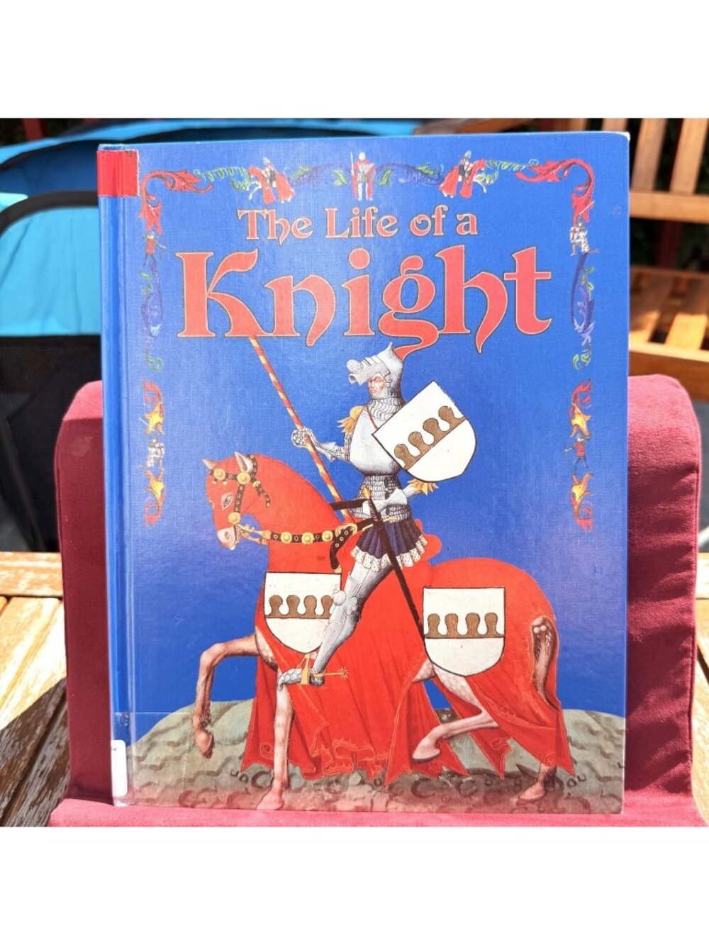 The Life of a Knight Kay Eastwood Medieval World Series Crabtree Hardcover Book